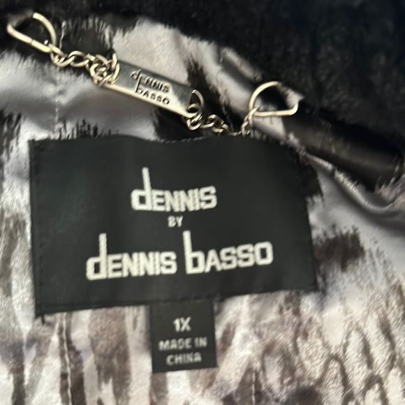 Dennis Basso Black Puffer Jacket with Hood - Picture 7 of 15